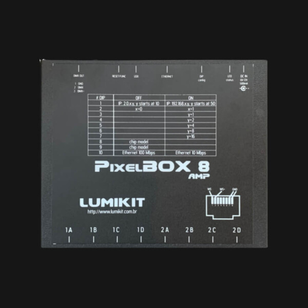 Controladora DMX Luminkit - Visual Tech